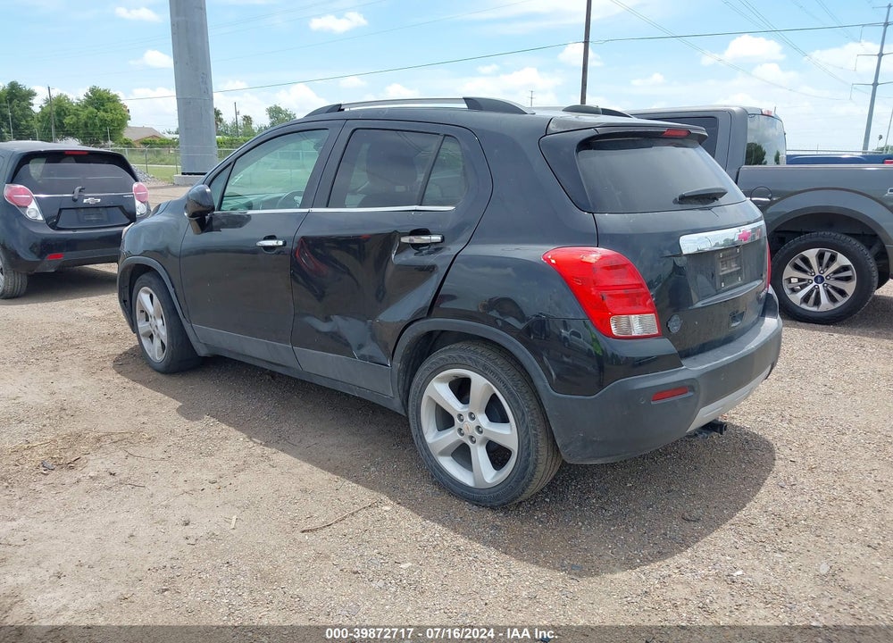 2015 CHEVROLET TRAX LTZ VIN: KL7CJNSB6FB164613