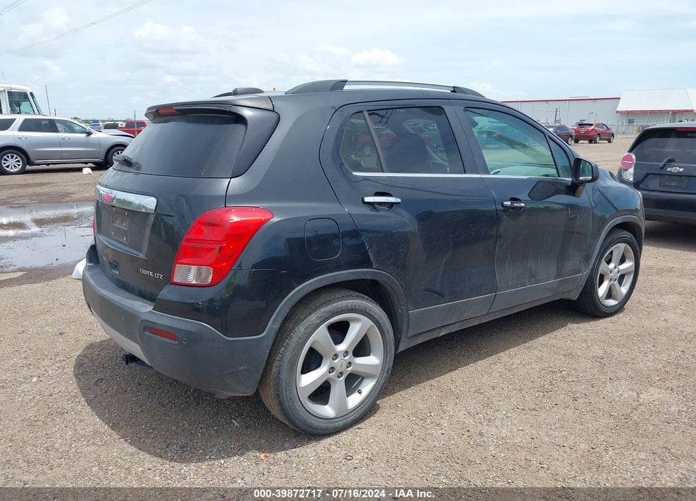 2015 CHEVROLET TRAX LTZ VIN: KL7CJNSB6FB164613