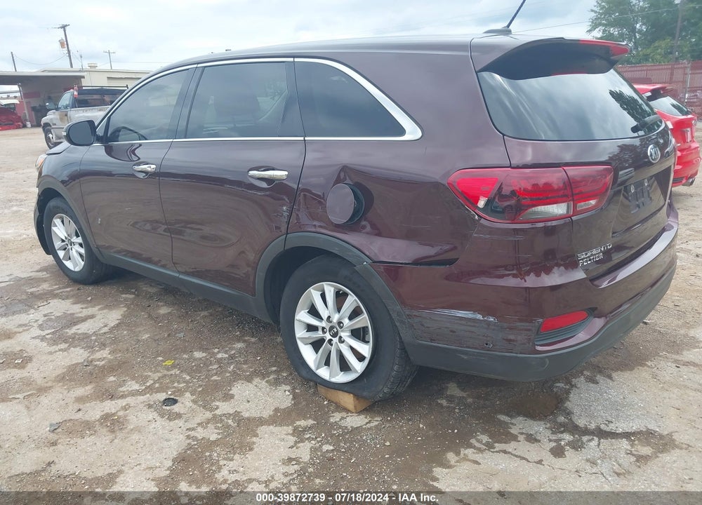 2019 KIA SORENTO VIN: 5XYPG4A53KG482682