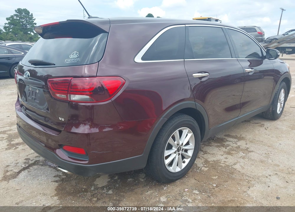 2019 KIA SORENTO VIN: 5XYPG4A53KG482682
