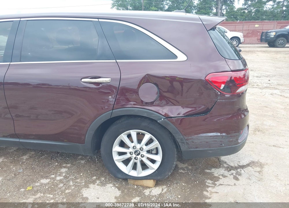 2019 KIA SORENTO VIN: 5XYPG4A53KG482682