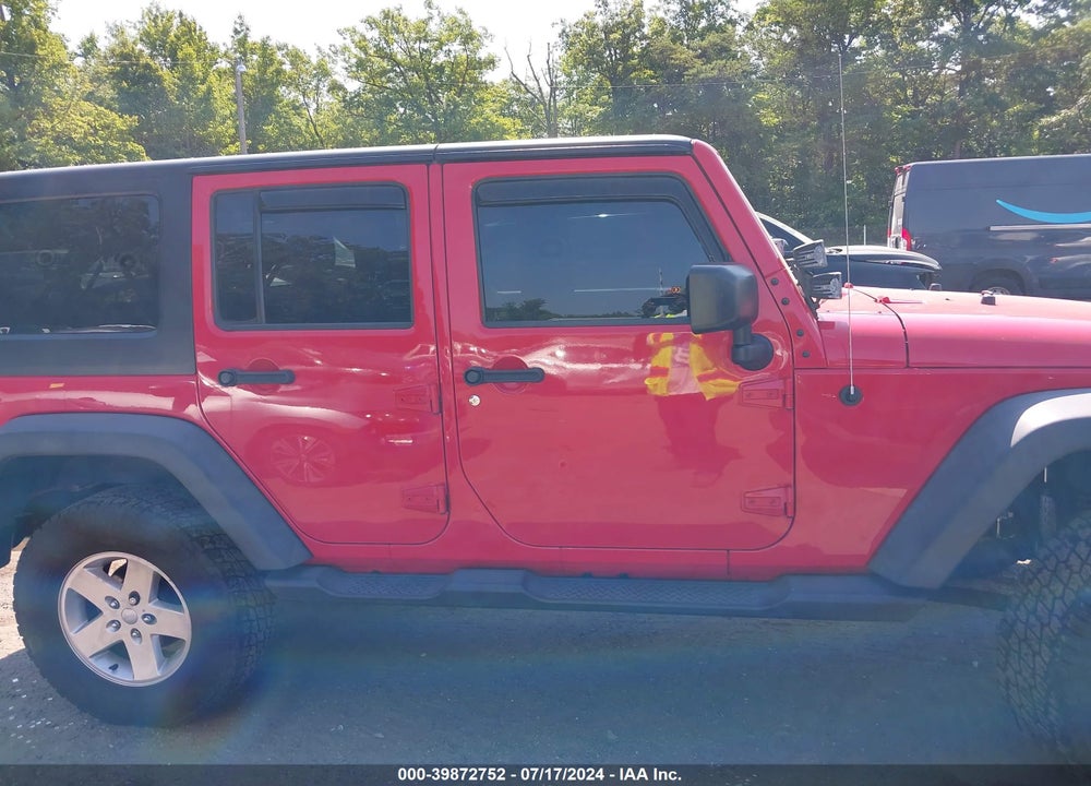 2015 JEEP WRANGLER UNLIMITED SPORT VIN: 1C4BJWDG9FL753453
