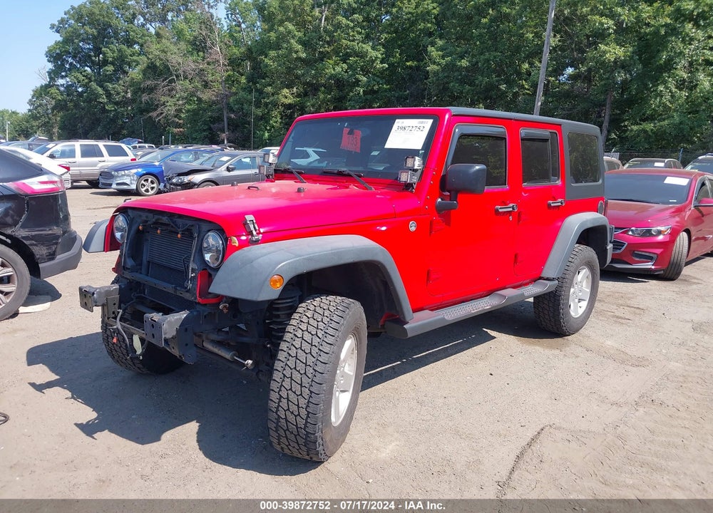 2015 JEEP WRANGLER UNLIMITED SPORT VIN: 1C4BJWDG9FL753453