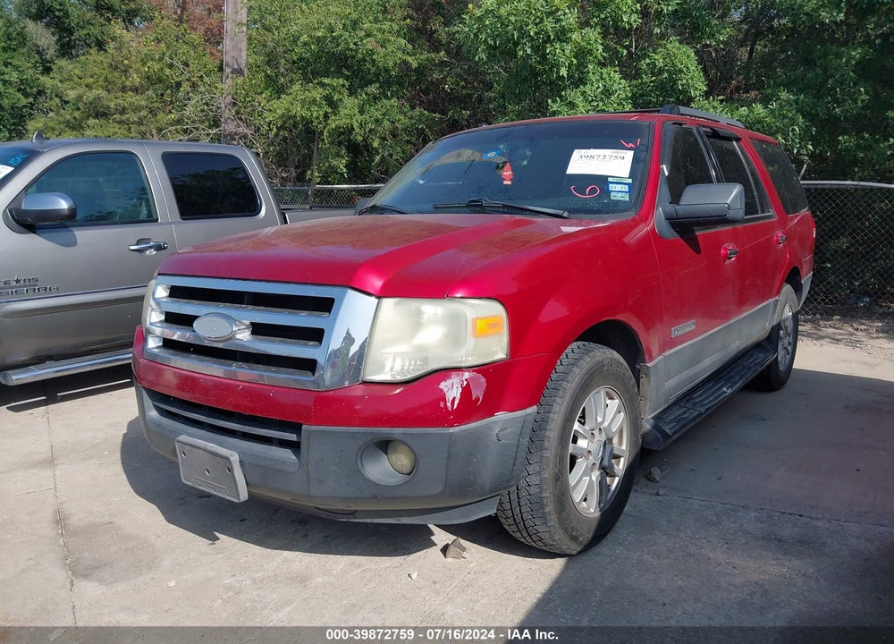 2007 FORD EXPEDITION XLT VIN: 1FMFU15587LA06738