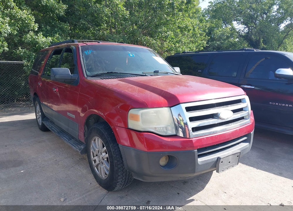 2007 FORD EXPEDITION XLT VIN: 1FMFU15587LA06738