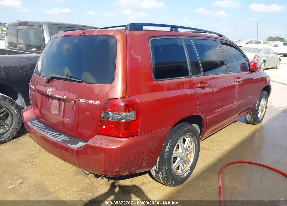 2004 TOYOTA HIGHLANDER VIN: JTEGD21A440086131