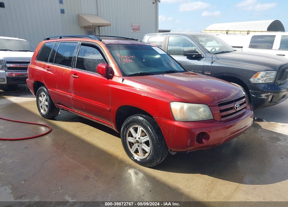 2004 TOYOTA HIGHLANDER VIN: JTEGD21A440086131