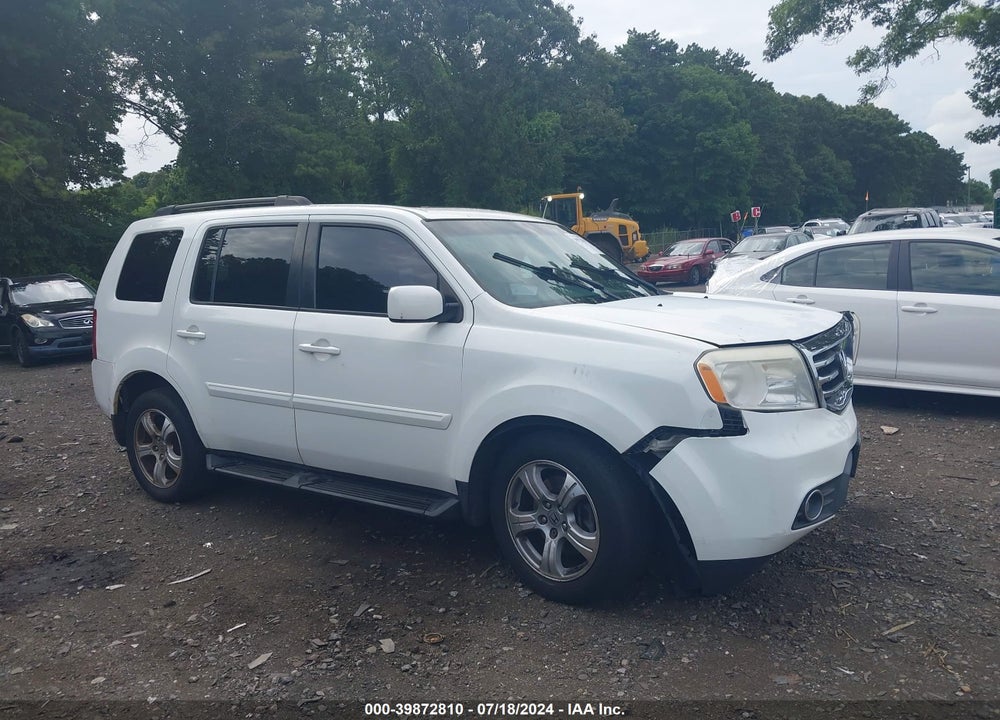 2013 HONDA PILOT EX-L VIN: 5FNYF4H58DB025065