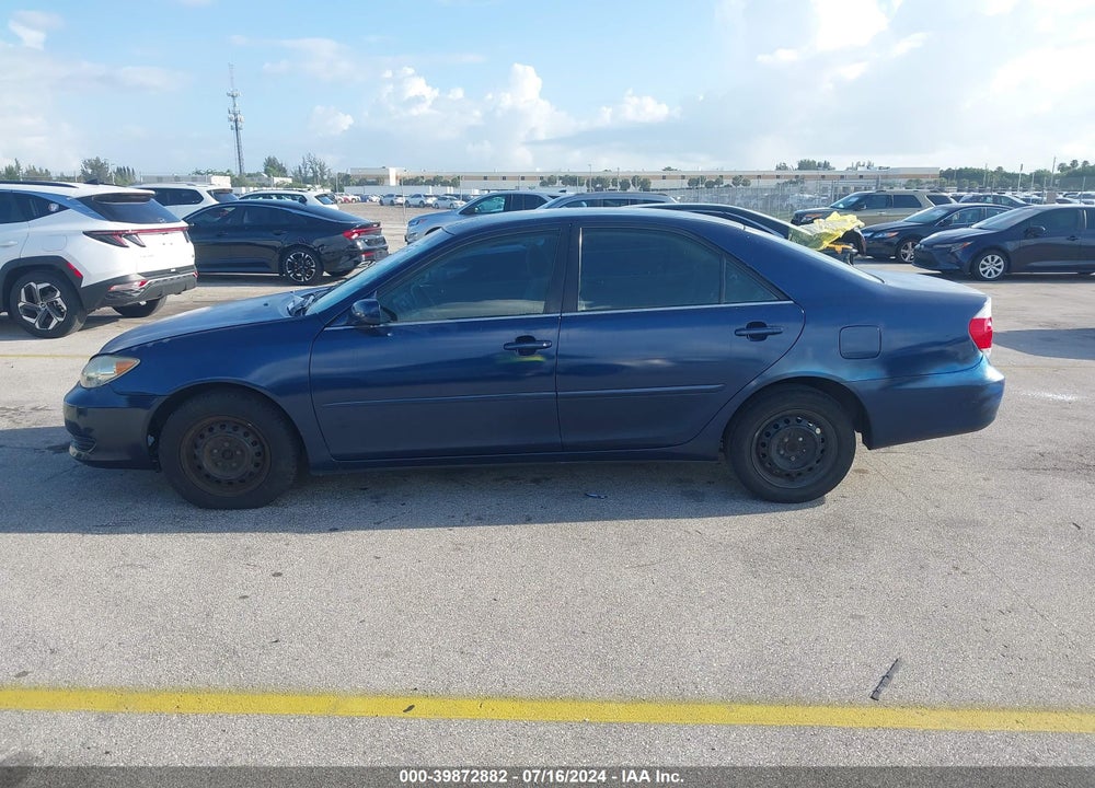 2005 TOYOTA CAMRY LE VIN: 4T1BE30K35U038122