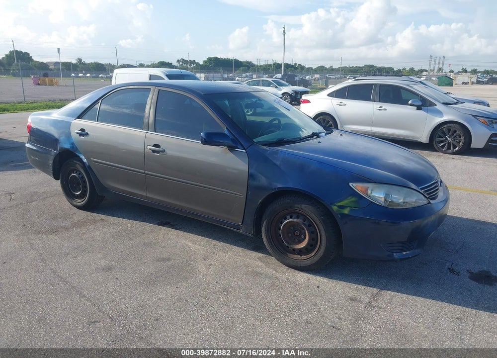 2005 TOYOTA CAMRY LE VIN: 4T1BE30K35U038122