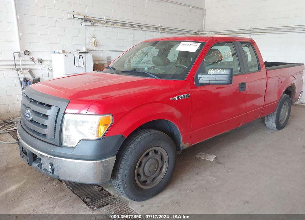 2010 FORD F-150 FX2 SPORT/LARIAT/XL/XLT VIN: 1FTFX1CV7AKE01442