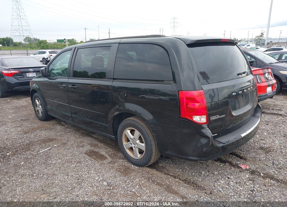 2013 DODGE GRAND CARAVAN SXT VIN: 2C4RDGCG9DR528421