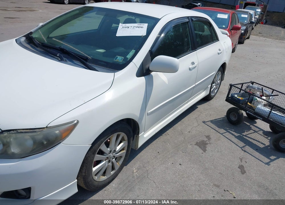 2010 TOYOTA COROLLA S VIN: 2T1BU4EE6AC402542
