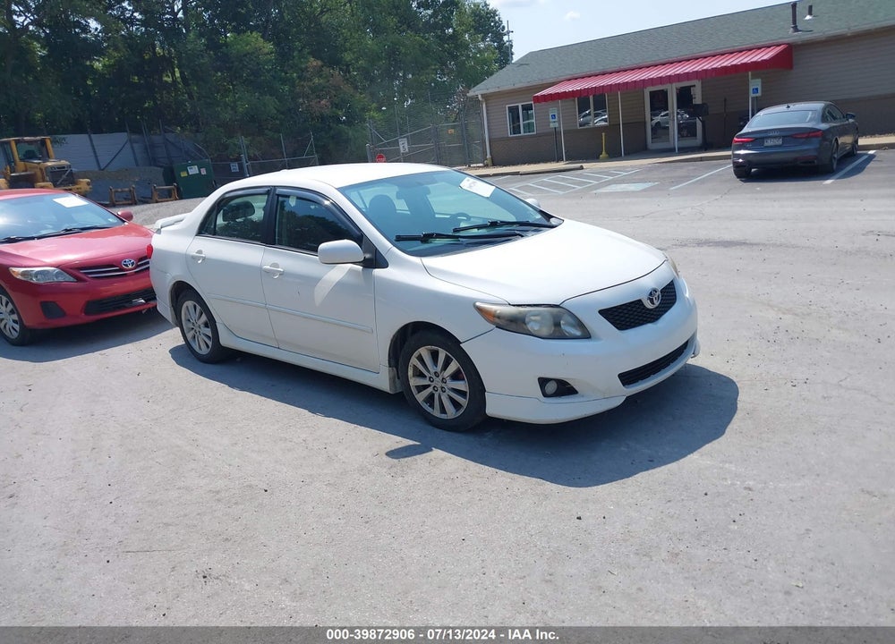 2010 TOYOTA COROLLA S VIN: 2T1BU4EE6AC402542