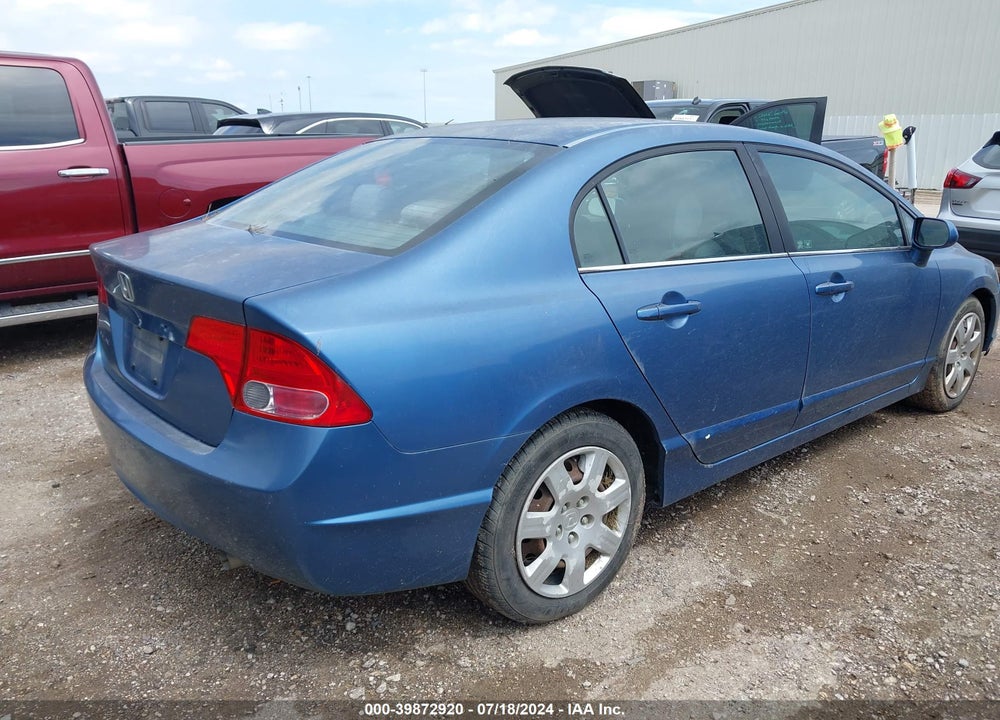 2007 HONDA CIVIC LX VIN: 1HGFA16527L001516