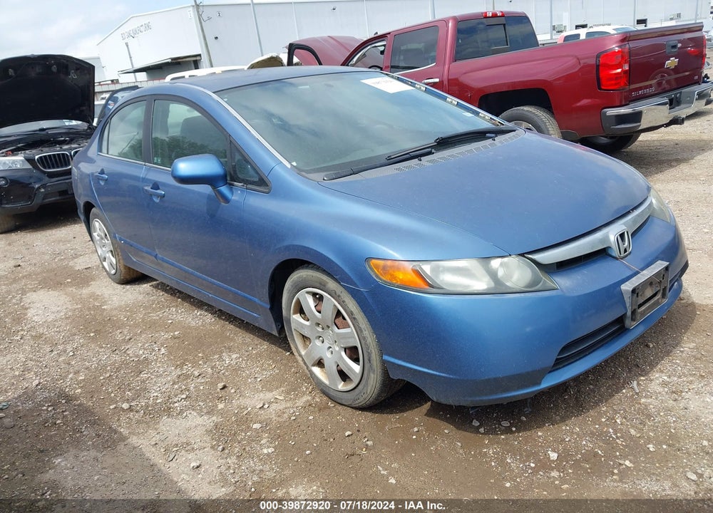 2007 HONDA CIVIC LX VIN: 1HGFA16527L001516