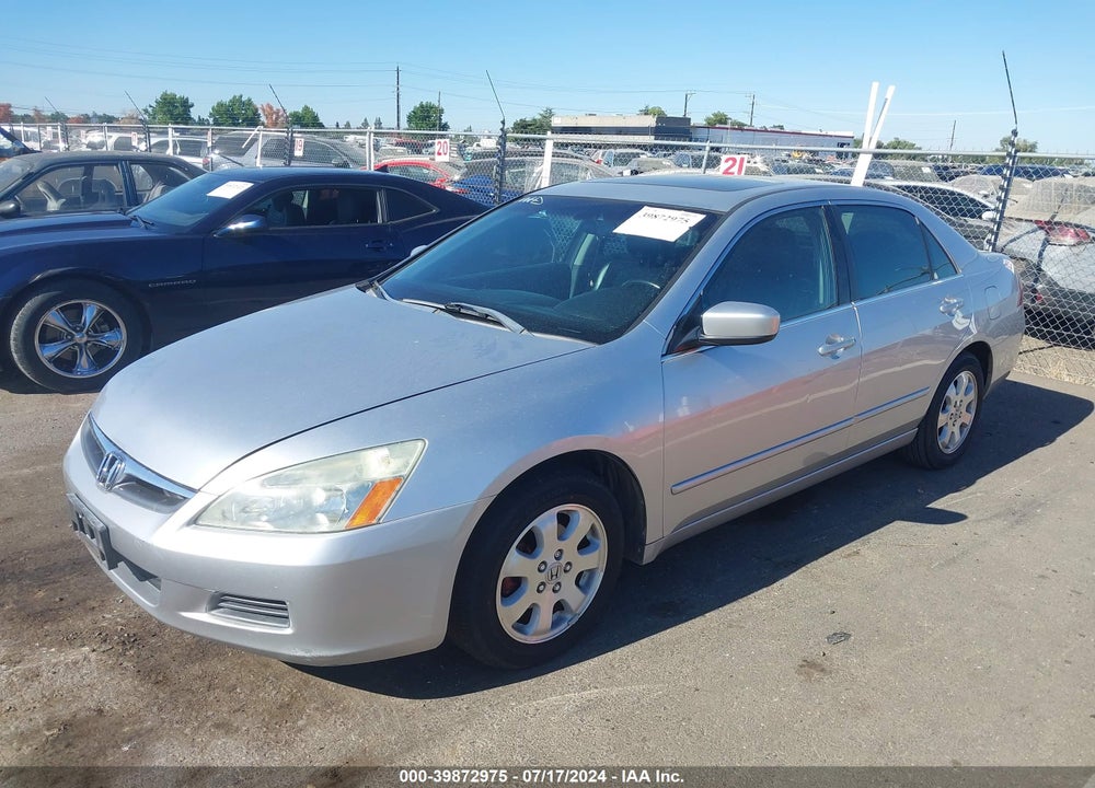 2007 HONDA ACCORD 3.0 EX VIN: 1HGCM66537A025164