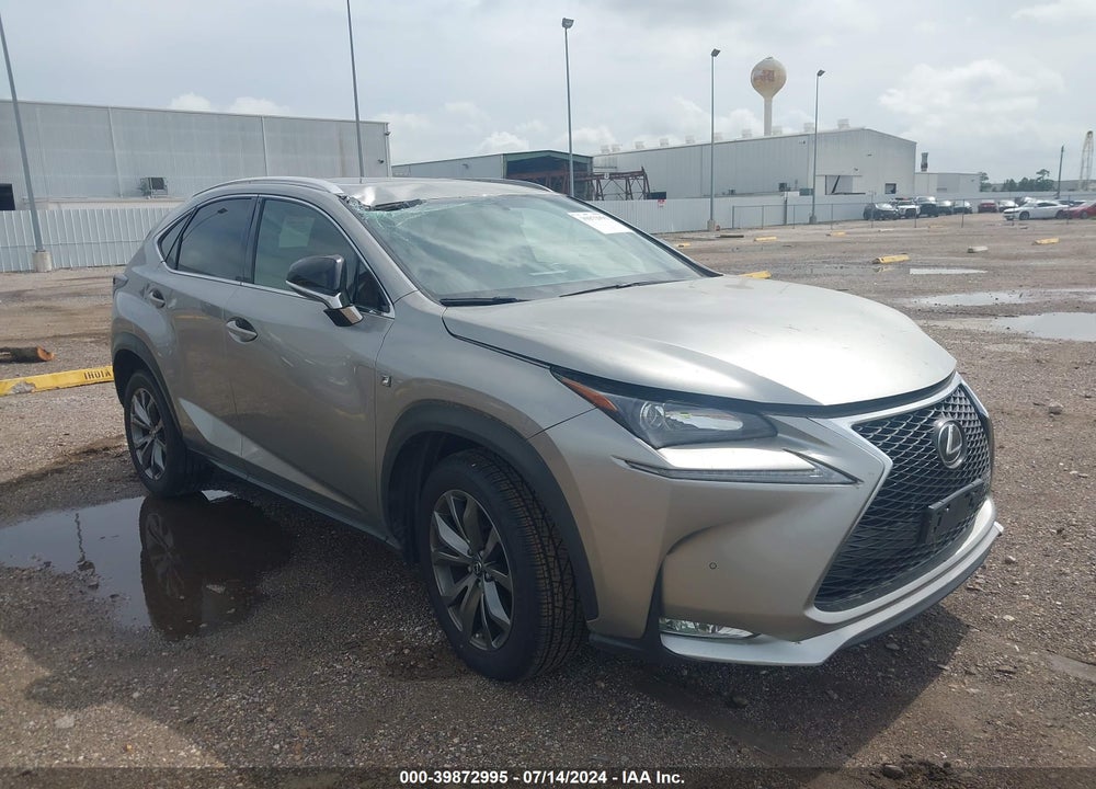 2016 LEXUS NX 200T F SPORT VIN: JTJYARBZ2G2025798