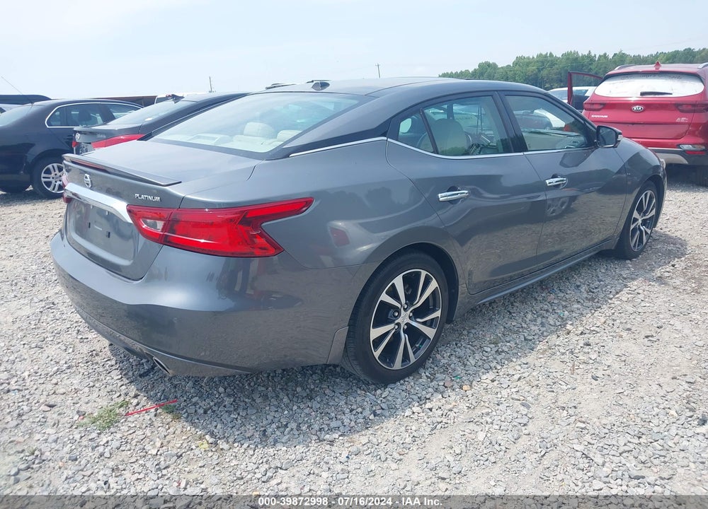 2016 NISSAN MAXIMA 3.5 PLATINUM VIN: 1N4AA6AP2GC434144