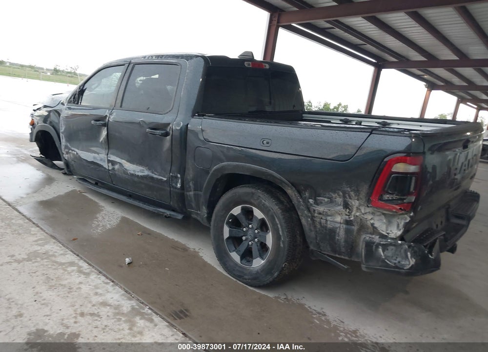 2019 RAM 1500 REBEL 4X4 5'7 BOX VIN: 1C6SRFLT5KN923871