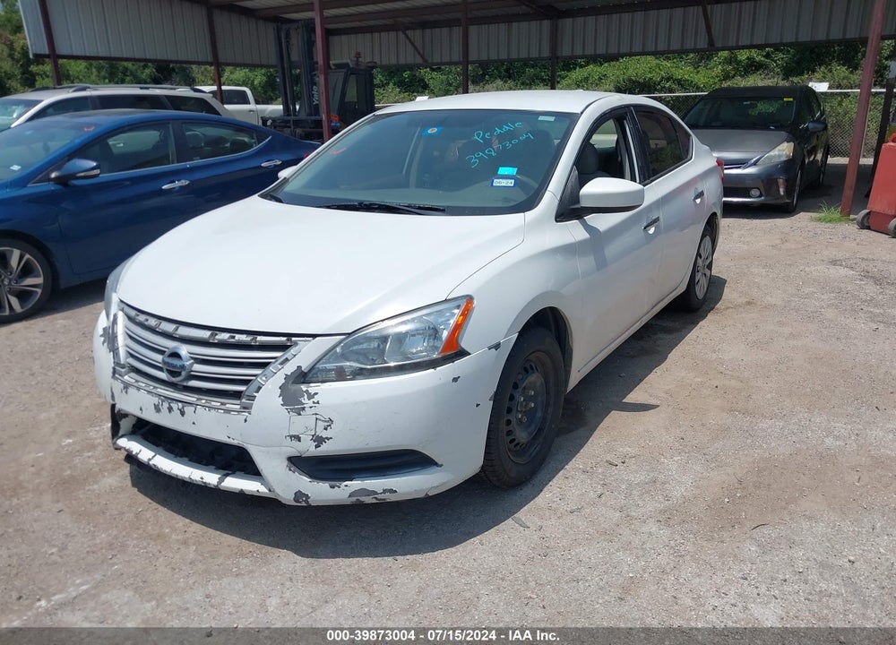 2014 NISSAN SENTRA S VIN: 3N1AB7AP0EY281462