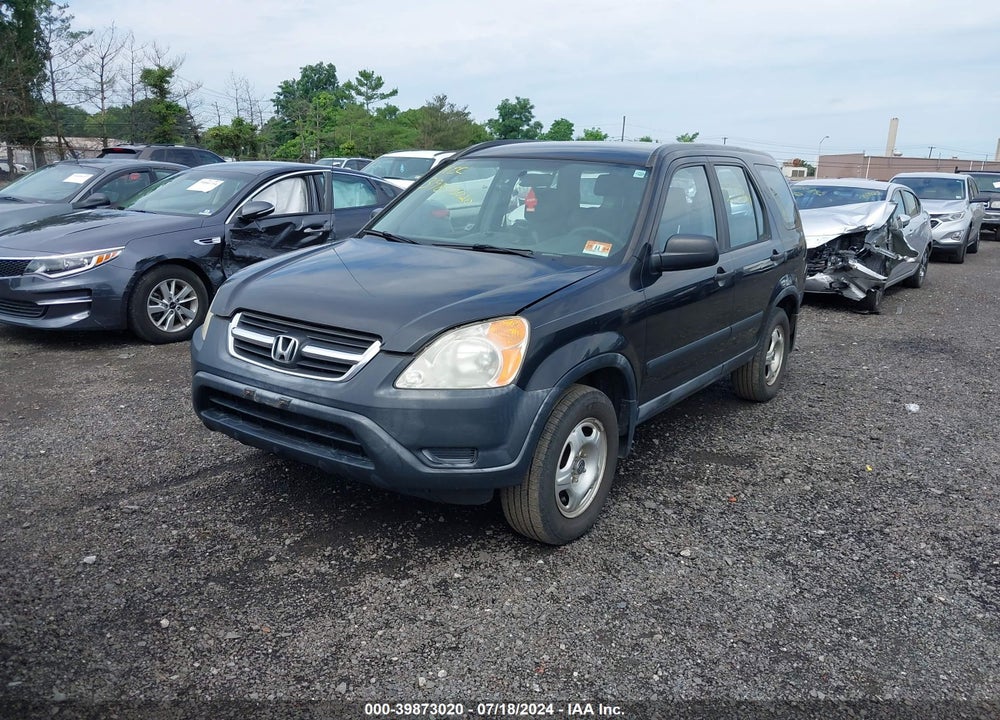 2002 HONDA CR-V LX VIN: JHLRD68452C004197
