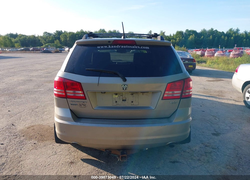 2009 DODGE JOURNEY R/T VIN: 3D4GH67V89T161050