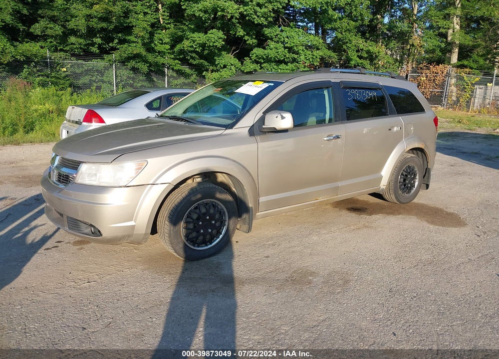 2009 DODGE JOURNEY R/T VIN: 3D4GH67V89T161050