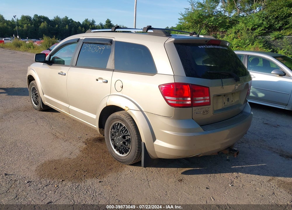 2009 DODGE JOURNEY R/T VIN: 3D4GH67V89T161050