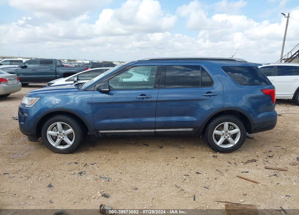 2018 FORD EXPLORER XLT VIN: 1FM5K7DHXJGA45363