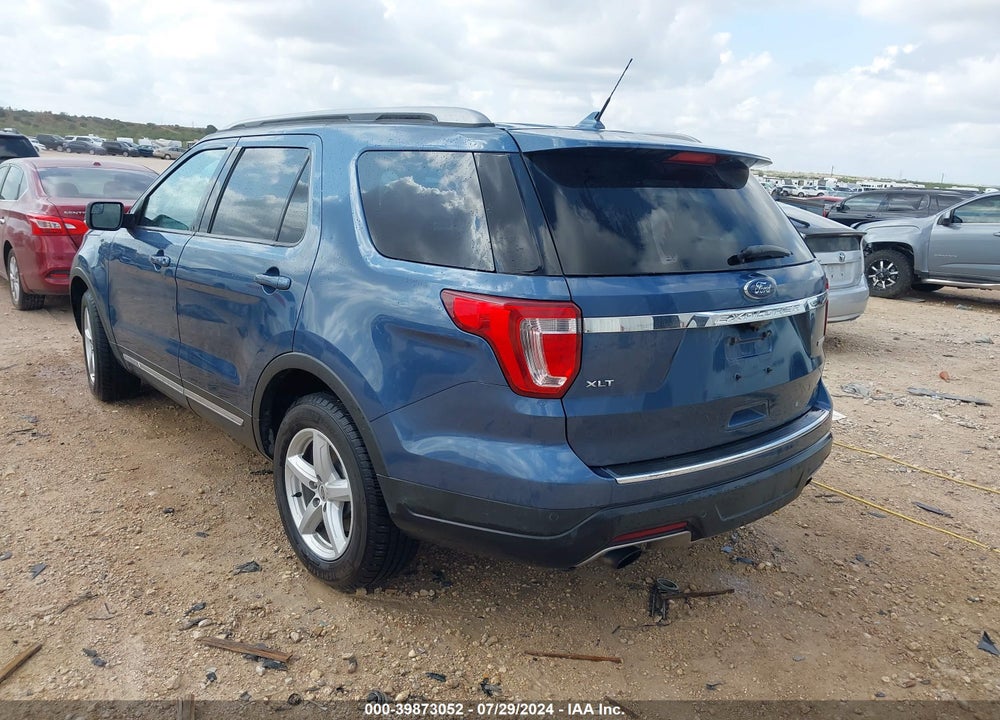 2018 FORD EXPLORER XLT VIN: 1FM5K7DHXJGA45363