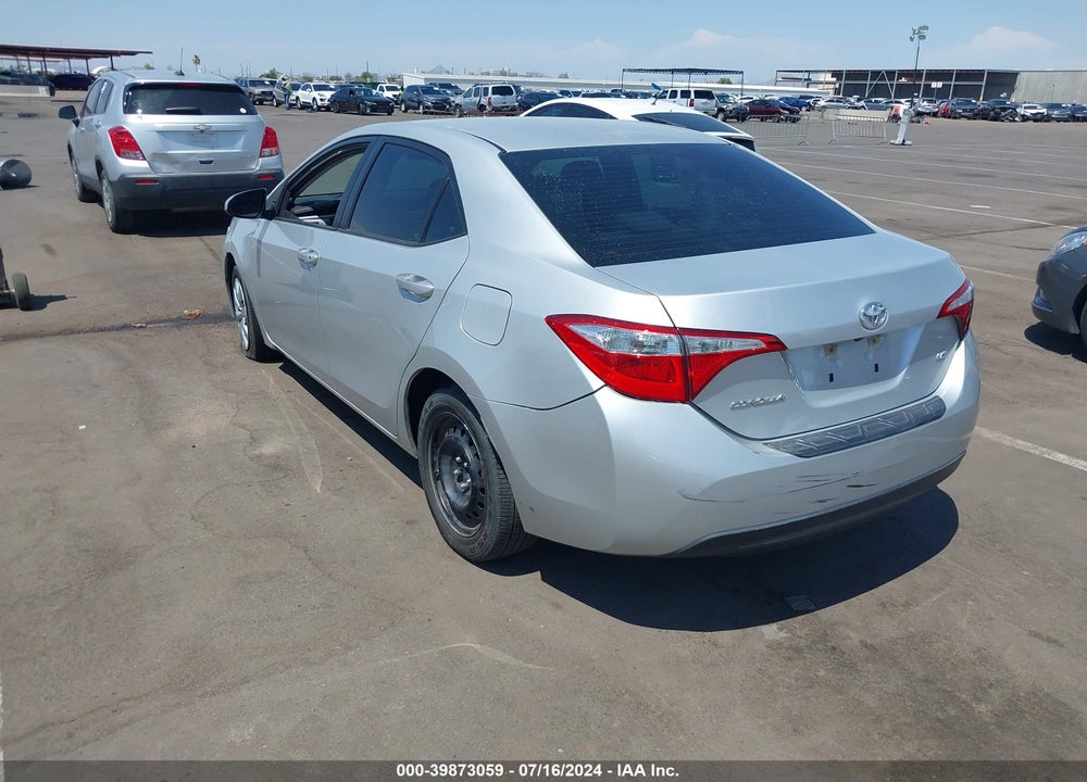 2015 TOYOTA COROLLA LE VIN: 5YFBURHE4FP352093
