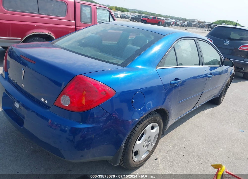 2007 PONTIAC G6 VALUE LEADER VIN: 1G2ZF58B374146067