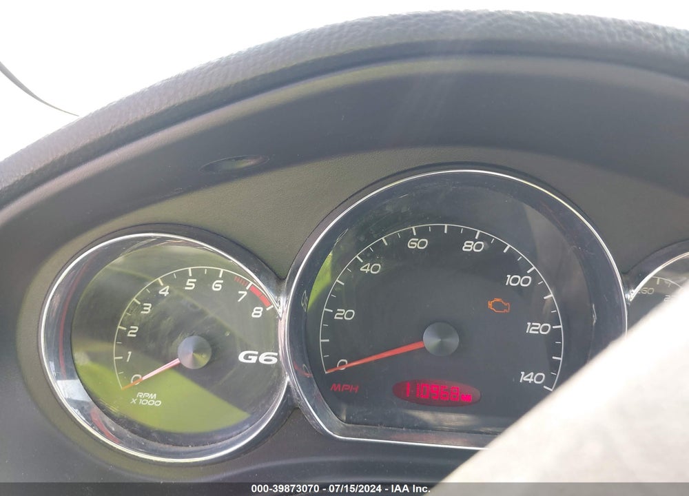 2007 PONTIAC G6 VALUE LEADER VIN: 1G2ZF58B374146067