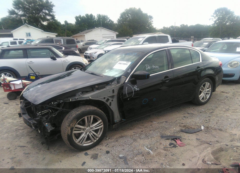 2011 INFINITI G37X VIN: JN1CV6AR4BM412015