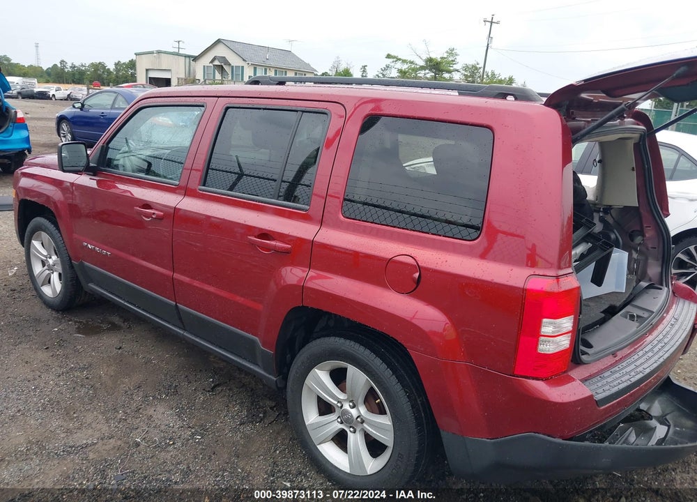 2016 JEEP PATRIOT LATITUDE VIN: 1C4NJPFB5GD777216