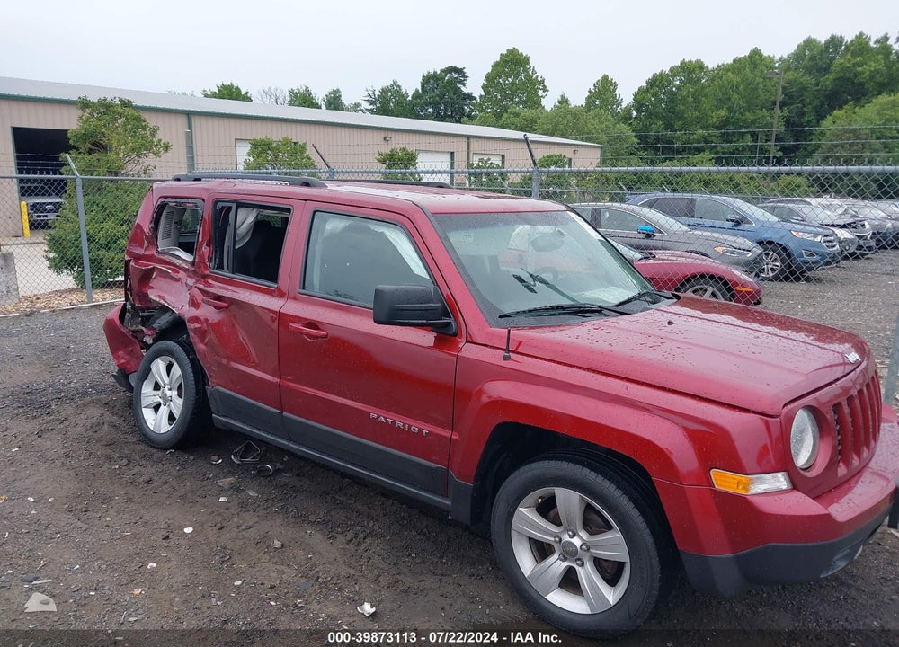 2016 JEEP PATRIOT LATITUDE VIN: 1C4NJPFB5GD777216