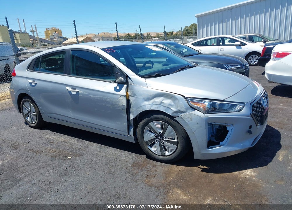 2021 HYUNDAI IONIQ HYBRID BLUE VIN: KMHC65LC5MU257938