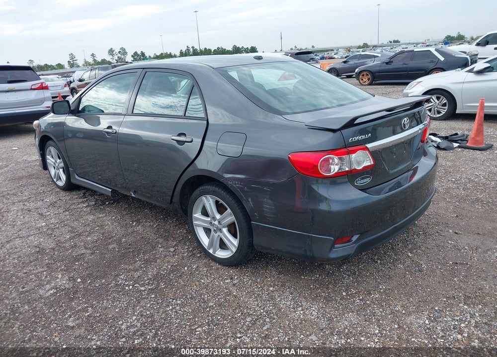 2013 TOYOTA COROLLA S VIN: 2T1BU4EE7DC929347