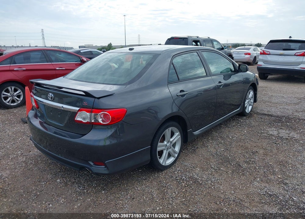 2013 TOYOTA COROLLA S VIN: 2T1BU4EE7DC929347