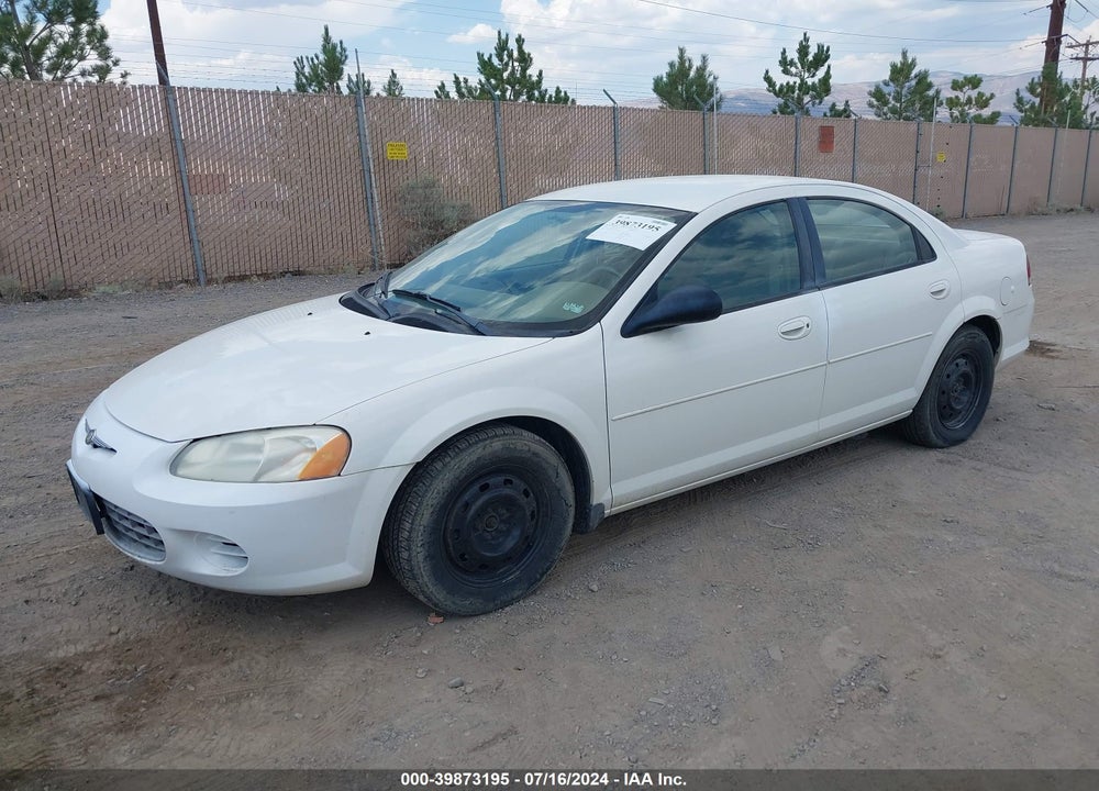 2003 CHRYSLER SEBRING LX VIN: 1C3EL46X93N577307