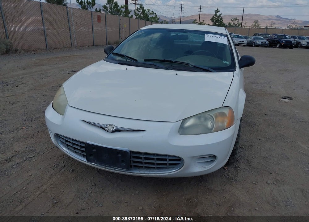 2003 CHRYSLER SEBRING LX VIN: 1C3EL46X93N577307