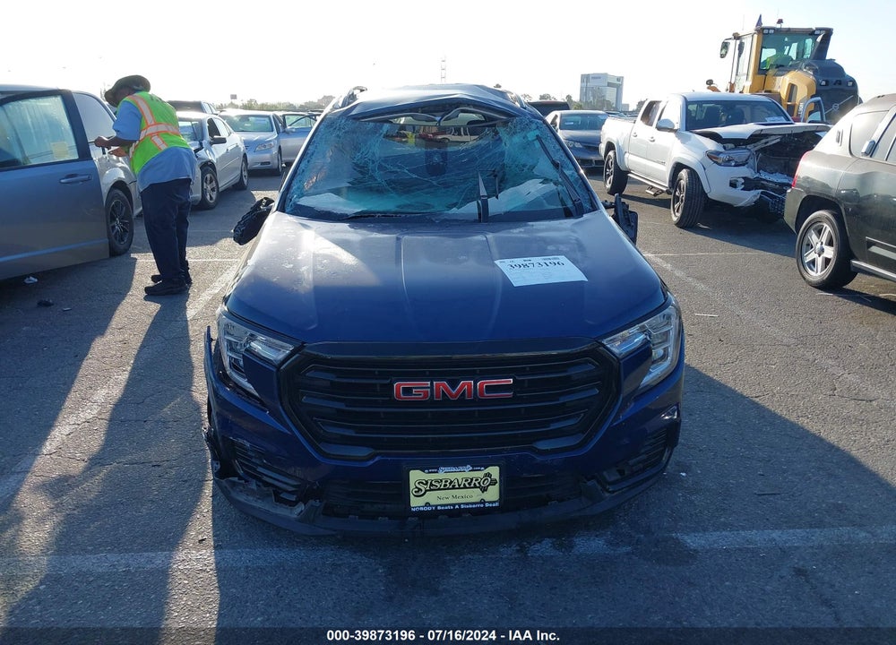 2022 GMC TERRAIN FWD SLE VIN: 3GKALMEV7NL189266