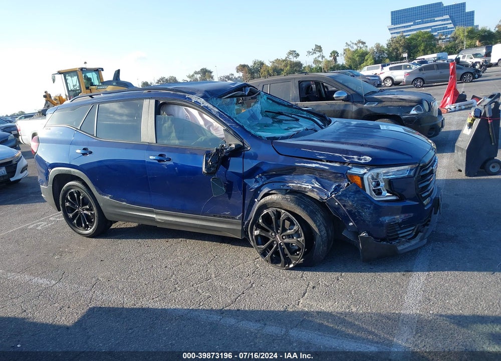 2022 GMC TERRAIN FWD SLE VIN: 3GKALMEV7NL189266