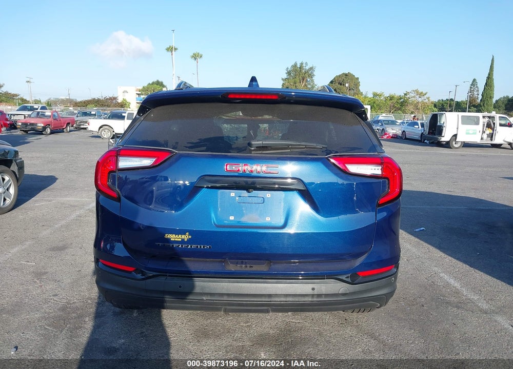 2022 GMC TERRAIN FWD SLE VIN: 3GKALMEV7NL189266