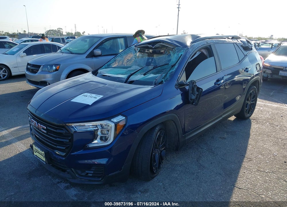 2022 GMC TERRAIN FWD SLE VIN: 3GKALMEV7NL189266