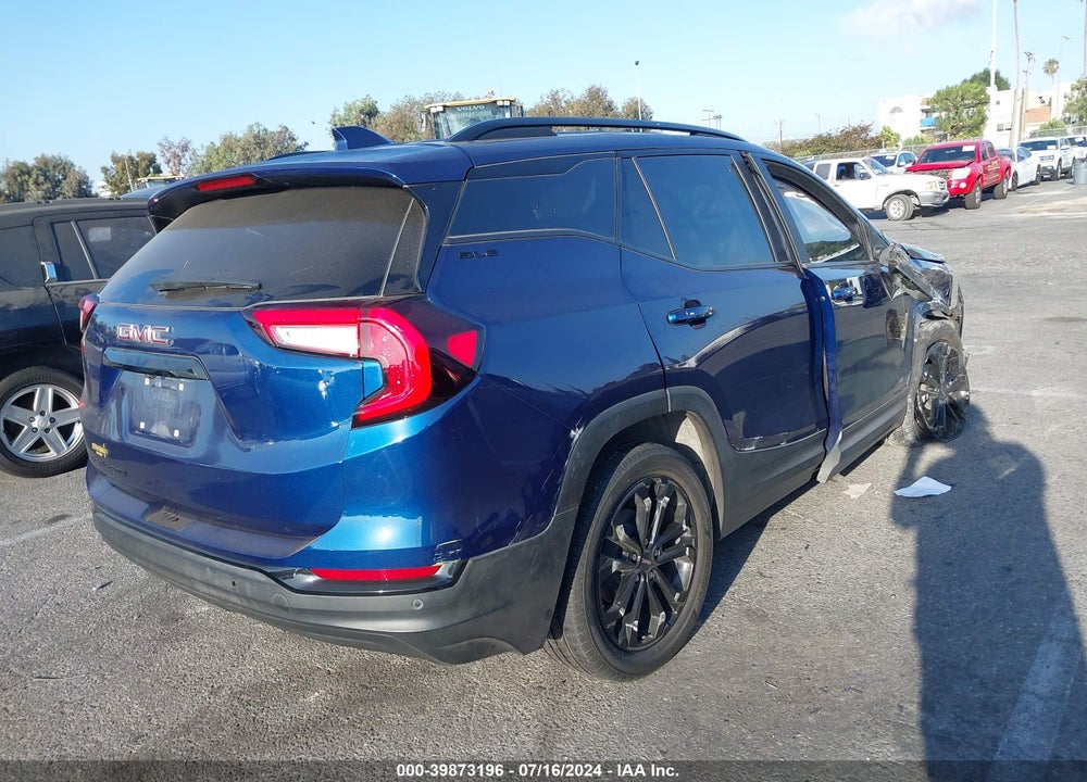 2022 GMC TERRAIN FWD SLE VIN: 3GKALMEV7NL189266