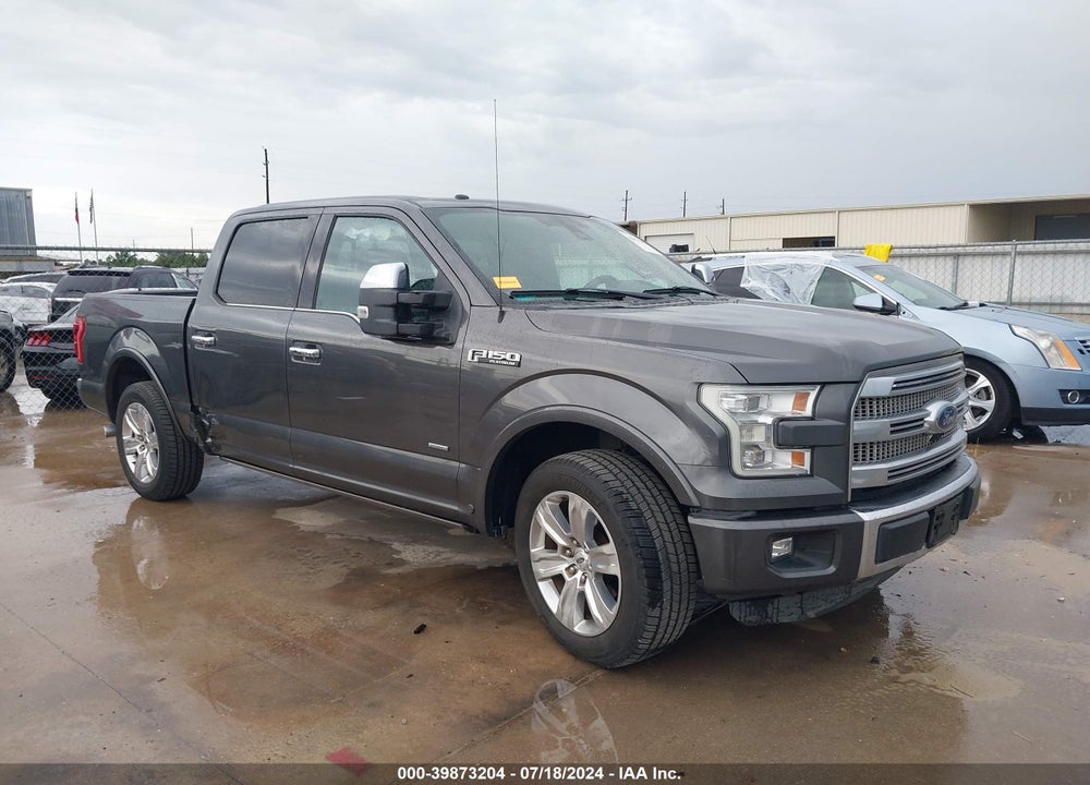 2015 FORD F-150 PLATINUM VIN: 1FTEW1CG4FFA57181