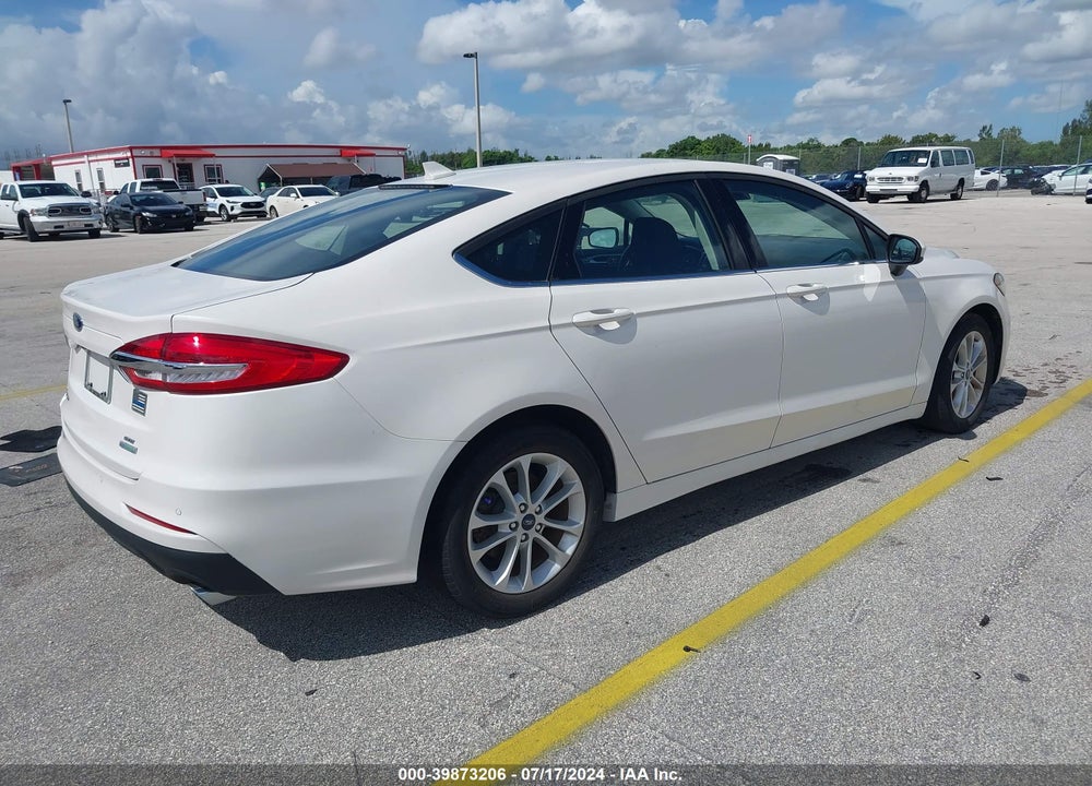 2020 FORD FUSION SE VIN: 3FA6P0HD6LR233842