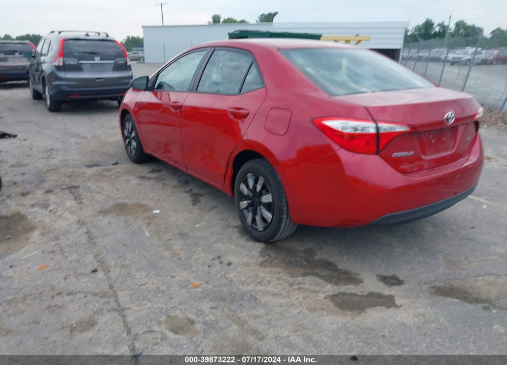 2015 TOYOTA COROLLA LE VIN: 2T1BURHE5FC380274